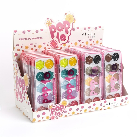 ESTOJO DE SOMBRAS POP 10 VIVAI
