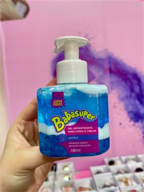 GEL AROMATIZANTE PARA VIRILHA HORTELA 180ML SUPER PODERES