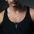 Conjunto de Cordão Masculino de Aço Inoxidável