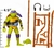 TORTUGAS NINJA PELICULA FIGURA 13CM DONATELLO 832 - DIBOX