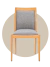 Silla Sira tapizada - comprar online
