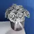 24 pçs 7cm - rosa artificial de espuma / decoração - loja online