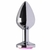 Plug Anal Aço Brilhante M 8 x 3,5 cm - comprar online