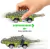6 Coches de juguete de dinosaurio se arrastran para atras y corren solos - PEKE