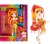 Rainbow High Junior High Edición Especial Laurel De'Vious – Muñeca de moda posable roja y naranja de 9 pulgadas con accesorios y mochila suave de aper