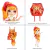 Rainbow High Junior High Edición Especial Laurel De'Vious – Muñeca de moda posable roja y naranja de 9 pulgadas con accesorios y mochila suave de aper en internet