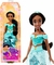 Mattel Muñecas de princesa de Disney, muñeca de moda Jasmine Posable con ropa y accesorios brillantes, juguetes de películas de Disney
