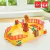 Super Mario Fireball Stadium de, juego de acción de mesa multijugador para mayores de 5 años, base de juego con Bowser's Tower, dos objetivos de doble