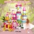 Juguetes de construcción (998 piezas) de princesas de castillo para niñas, casa de ensueño 5 en 1, juego de castillo y carruaje rosa - comprar en línea
