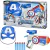 Nerf Marvel Avengers Capitán América Blaster y juego de máscara para niños a partir de 5 años