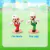 Super Mario Fireball Stadium de, juego de acción de mesa multijugador para mayores de 5 años, base de juego con Bowser's Tower, dos objetivos de doble en internet