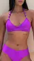 Biquíni Marise com Calcinha Pala Drapeada Roxo - comprar online