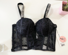 corset con strass importado