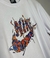 Camiseta Nike - estampa Alto relevo - branca