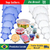 DAFUSHOP Kit 6 Tampas Silicone Panela Pote Universal Flexível Lavável Silicone - Store Express