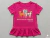 Blusa infantil com estampa e babados - comprar online