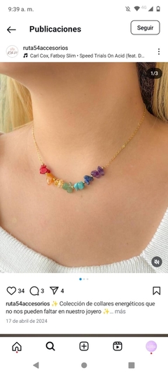 Collar 7 cuarzos - comprar online