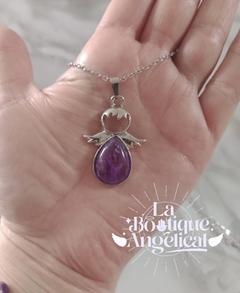 Collar Angelito en Cuarzo