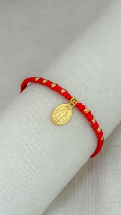 Pulsera Tejida Virgencita - comprar online