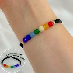 Pulseras Tejidas 7 chakras - comprar online