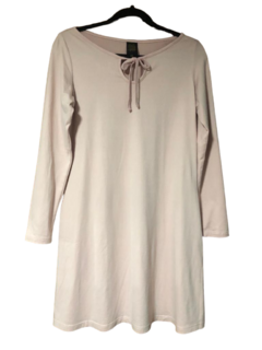 Vestido mini color durazno