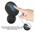 Fone de ouvido sem fio e6s bluetooth 5.0 tws com tela led digital na internet