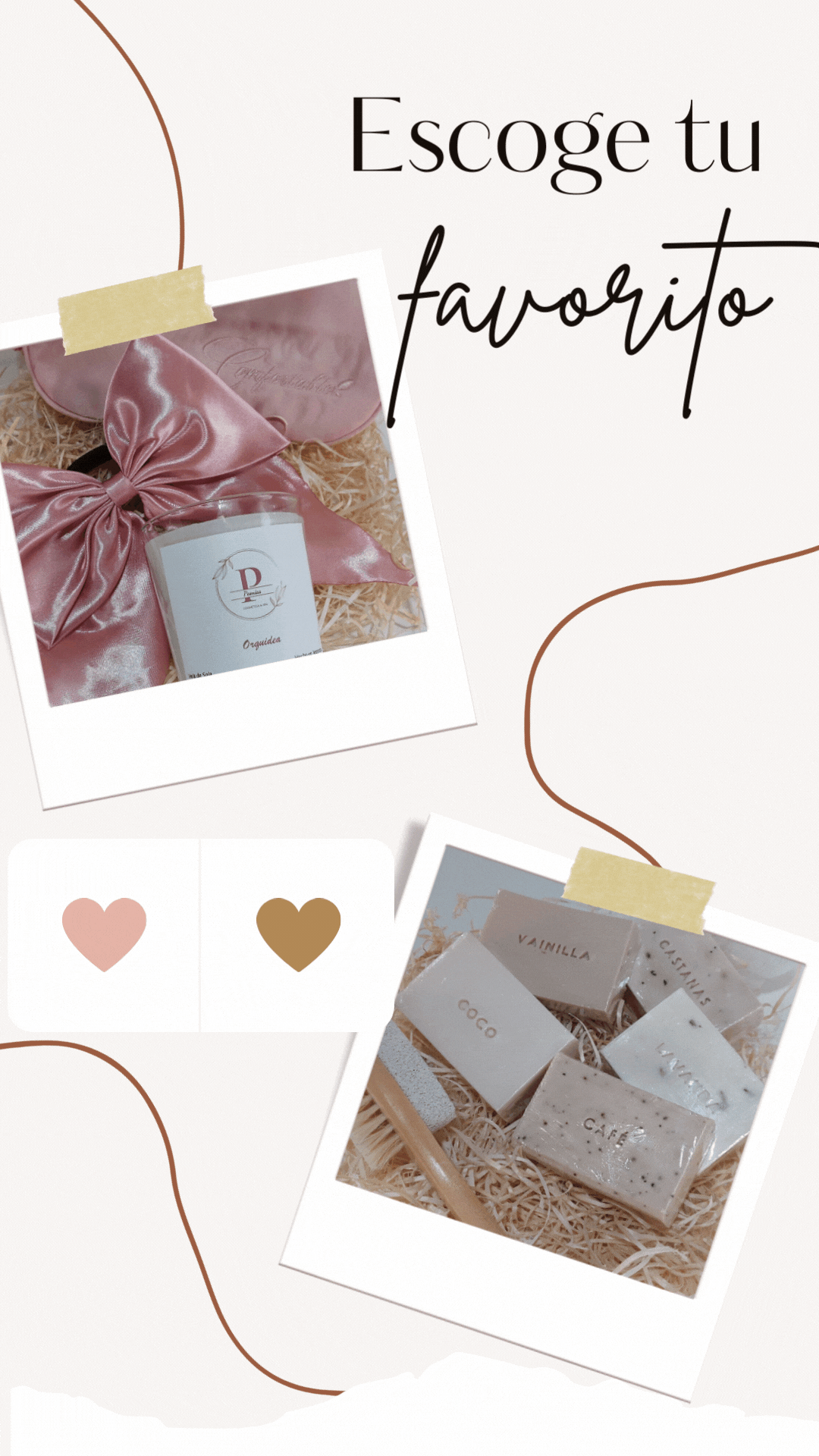 Banner de Peonias "Cosmética y Spa"