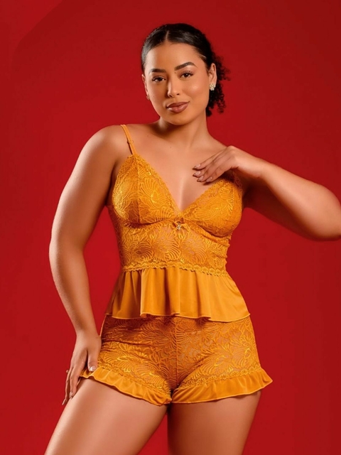 Babydoll Lolita | Amendoa - comprar online