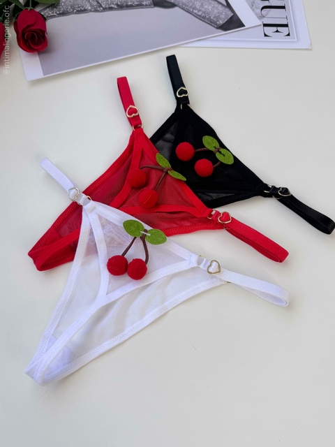 Calcinha Fio Cereja - comprar online