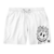 Short Tactel Branco Vitality Smile