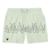 Short Tactel Verde Vitality Flames