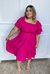 Vestido Feminino Plus Size Ombro A Ombro Ciganinha Curto - comprar online