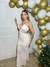 Vestido Branco Decote Moda Festa Longo Luxuoso Réveillon - loja online