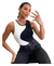 Body Regata Feminino Tendência Listrado Bicolor