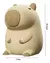 Imagem do Luminária De Silicone Capivara Luz Noturna Led Recarregável