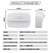 Sensor de Movimento Interior LED Night Light, Stick On Nightlight, Luzes a pilha