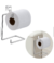 Suporte Porta Papel Higienico Duplo Aramado Para Caixa Acoplada Cromado - (cópia) - comprar online