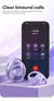Fone Lenovo x15 pro sem fio bluetooth 5.4 fones de ouvido ows esporte controle toque - VB STORES