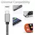 Cabo usb tipo c de nylon trançado, 1m 2m 3m, cabo usb c, sincronização de dad