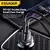 Carregador Essager 30w usb c carregador de carro tipo c carregador rápido pd qc 3.0 scp 5a na internet