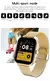 Relógio Android Phone Smart Watch para homens e mulheres, 1,44 &quot;tela colorida, cham - comprar online