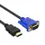 CABO - Compatível com HDMI com Cabo VGA, Adaptador de Áudio, Cabos de Computador e Co na internet