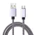 Cabo usb tipo c de nylon trançado, 1m 2m 3m, cabo usb c, sincronização de dad na internet