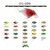 Isca Artificial Strike Pro Sun Fish 40 Crank - 4cm 5,2g - comprar online
