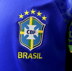 Conjunto Infantil Brasil Away 22/23 - comprar online