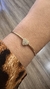 Bracelete com coração cravejado