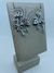 BRINCO VINTAGE PRATA COM PEDRA ZIRCONIA RETANGULAR CENTRAL - comprar online