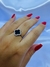 ANEL PRATA 925 INSPIRAÇAO VAN CLEEF TREVO PRETA COM ZIRCONIAS CRISTAIS na internet