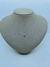 COLAR PRATA 925 PONTO DE LUZ GOTA CEREJA 45CM - comprar online