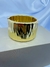 PULSEIRA BRACELETE ARO FECHADO MAX MARTELADO BANHO DE OURO - comprar online